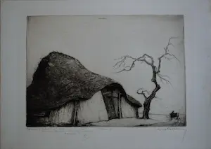 Dirk Baksteen - ets - Veteraan VI kopen? Bied vanaf 100!