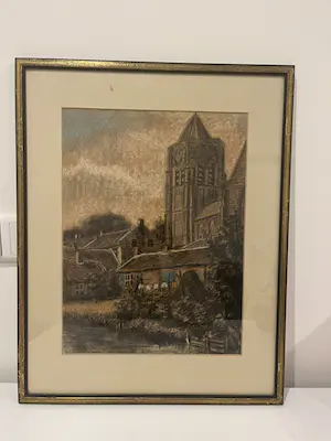 Willy van Schoonhoven van Beurden - Kerk in Moll in Kempen, België kopen? Bied vanaf 50!