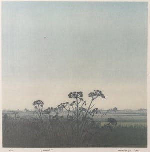 Henk Kastelijn - Zomer & Herfst | 2x kleuren zeefdruk (e.a.) - ingelijst kopen? Bied vanaf 30!