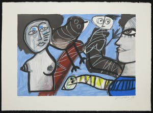 Corneille - Zeefdruk, Cobra kopen? Bied vanaf 150!