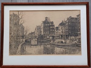 Marius Johannes Janssen - Rotterdam, Raambrug. kopen? Bied vanaf 45!