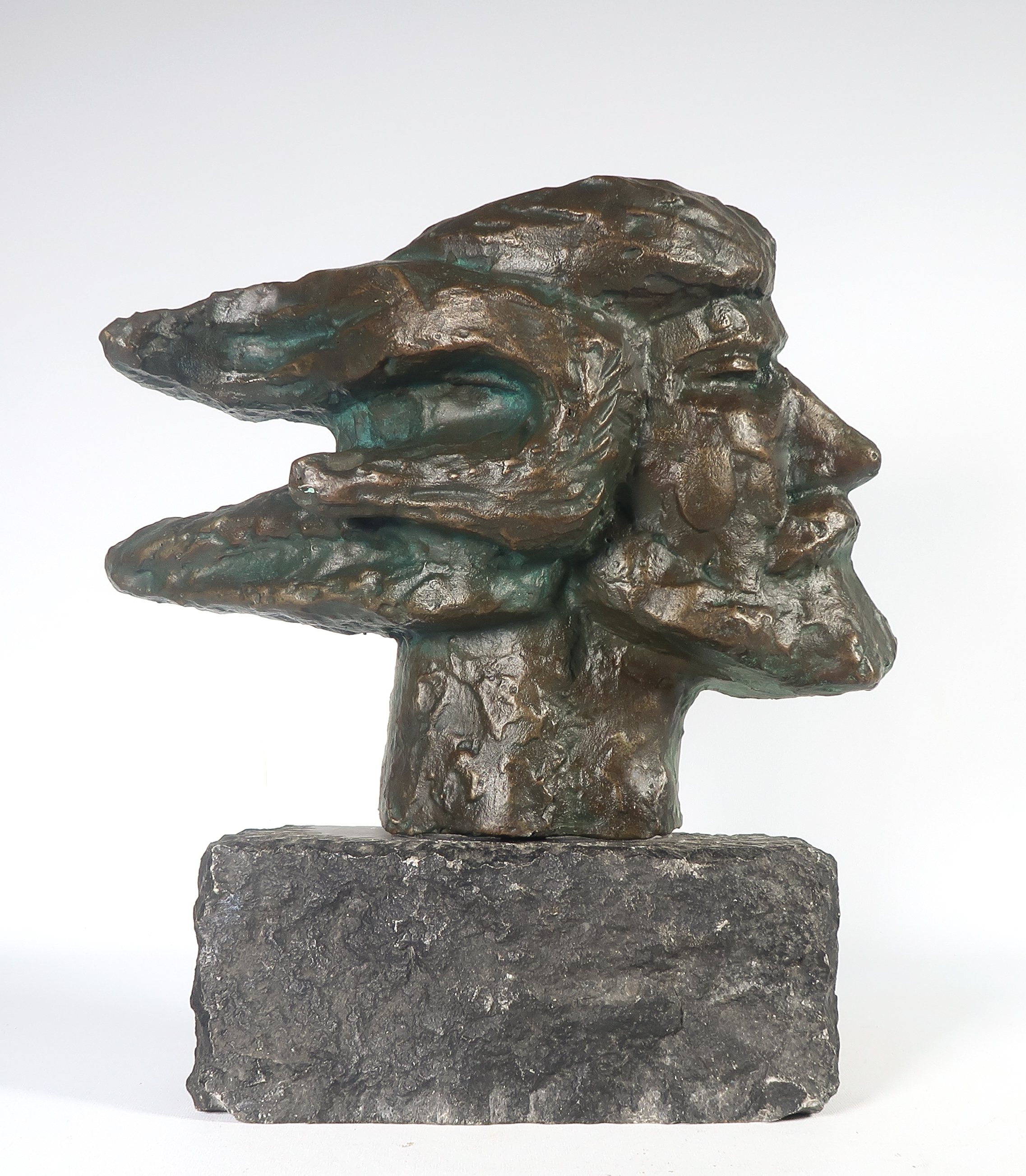 Janny Brugman-de Vries - Bronzen beeld, Prometheus verkocht voor € 1!