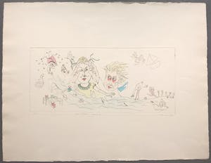 Henk Visch - een gegeven ogenblik - gesigneerde ets kopen? Bied vanaf 75!