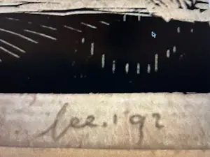 Johan Haak - Houtsnede van Johan Haak op papier "boerderij in landschap" kopen? Bied vanaf 45!