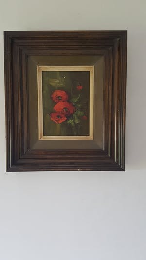 Niet of onleesbaar gesigneerd - stilleven met rozen kopen? Bied vanaf 1!