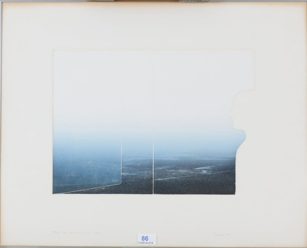 Elmar Gille - Reliefdruk, Ingelijst kopen? Bied vanaf 70!