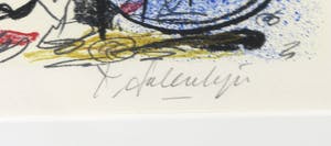 Kees Salentijn - Zeefdruk, Zonder titel - Ingelijst kopen? Bied vanaf 50!