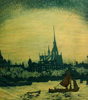 Frederika Broeksmit - Ets: Ichnatiuskerk Rotterdam verkocht voor € 35!
