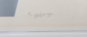 David van de Kop - Zeefdruk, Zonder titel - Ingelijst kopen? Bied vanaf 35!