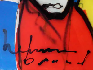 Herman Brood - Uniek schilderij! BEHIND BARS - inclusief HBM-certificaat kopen? Bied vanaf 2950!