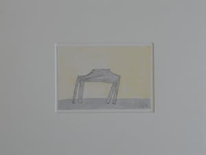 Klaas Gubbels - Potlood en aquarel - 1987 kopen? Bied vanaf 249!