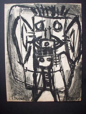 Karel Appel - REFLEX 1 - 1948 kopen? Bied vanaf 150!