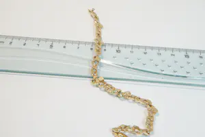 47 - 14 karaats geelgouden fantasie armband kopen? Bied vanaf 890!