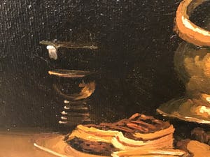 Niet of onleesbaar gesigneerd - Stilleven ontbijttafel kopen? Bied vanaf 1!