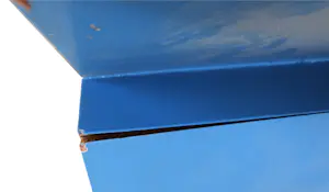 Johan H.W. Blaeke - Wandobject, Blauw 6 / Zwart 2 kopen? Bied vanaf 1!