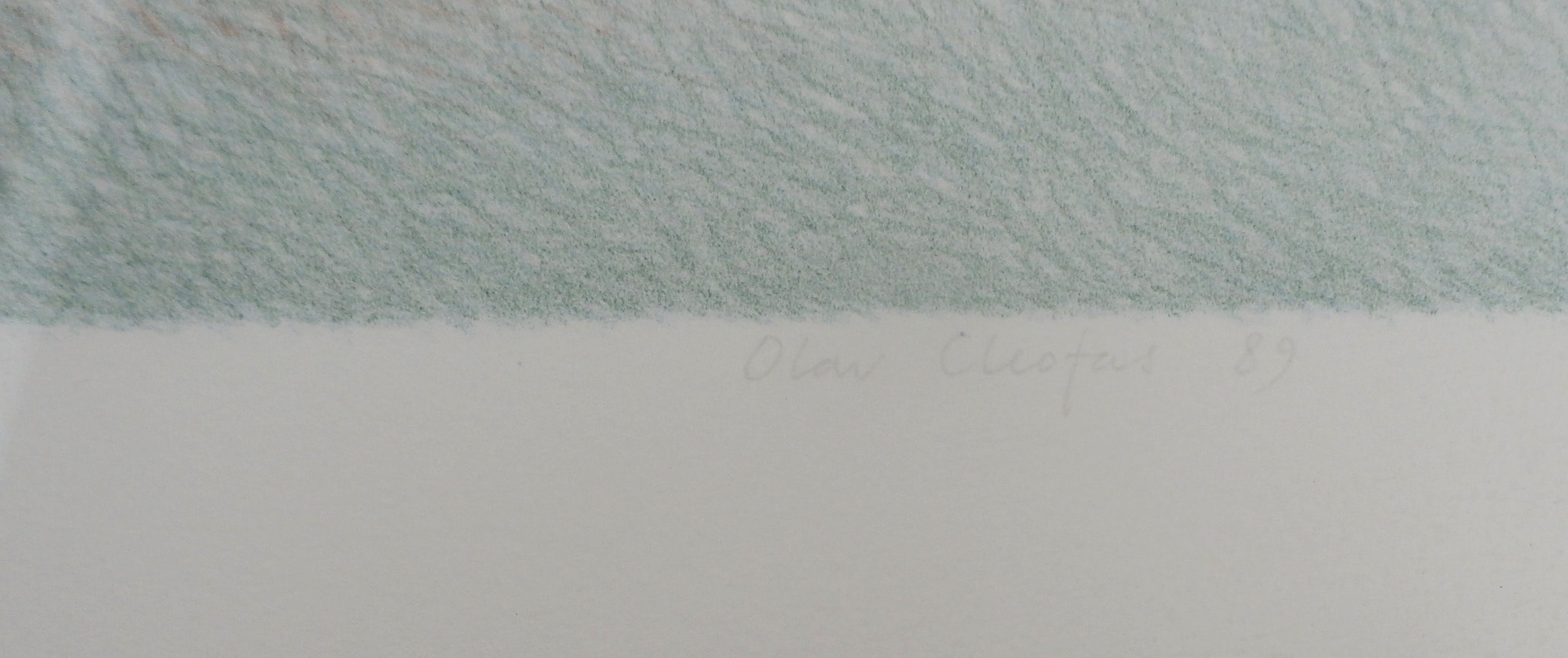 Olav Cleofas van Overbeek - litho: stilleven - 1989 kopen? Bied vanaf 55!