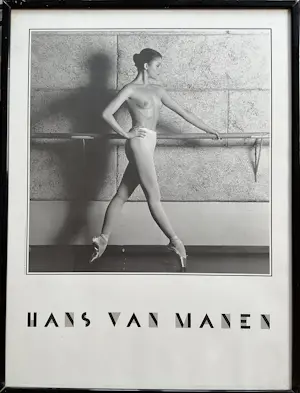 Hans van Manen - Rachel Beaujean, At the Bar, ballet poster, retro kopen? Bied vanaf 65!