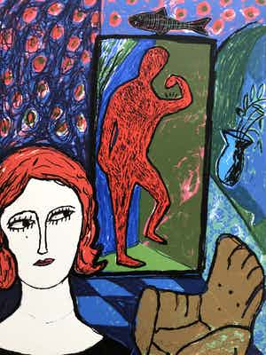 Dodog Soeseno - Soms, als ik naar je kijk (Living-room IV) verkocht voor € 45!