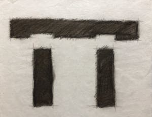 Arie de Groot - Houtskool op papier. kopen? Bied vanaf 125!