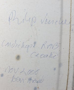 Philip Vencken - Olieverf op doek, Gezicht op Rab (Groot) kopen? Bied vanaf 200!