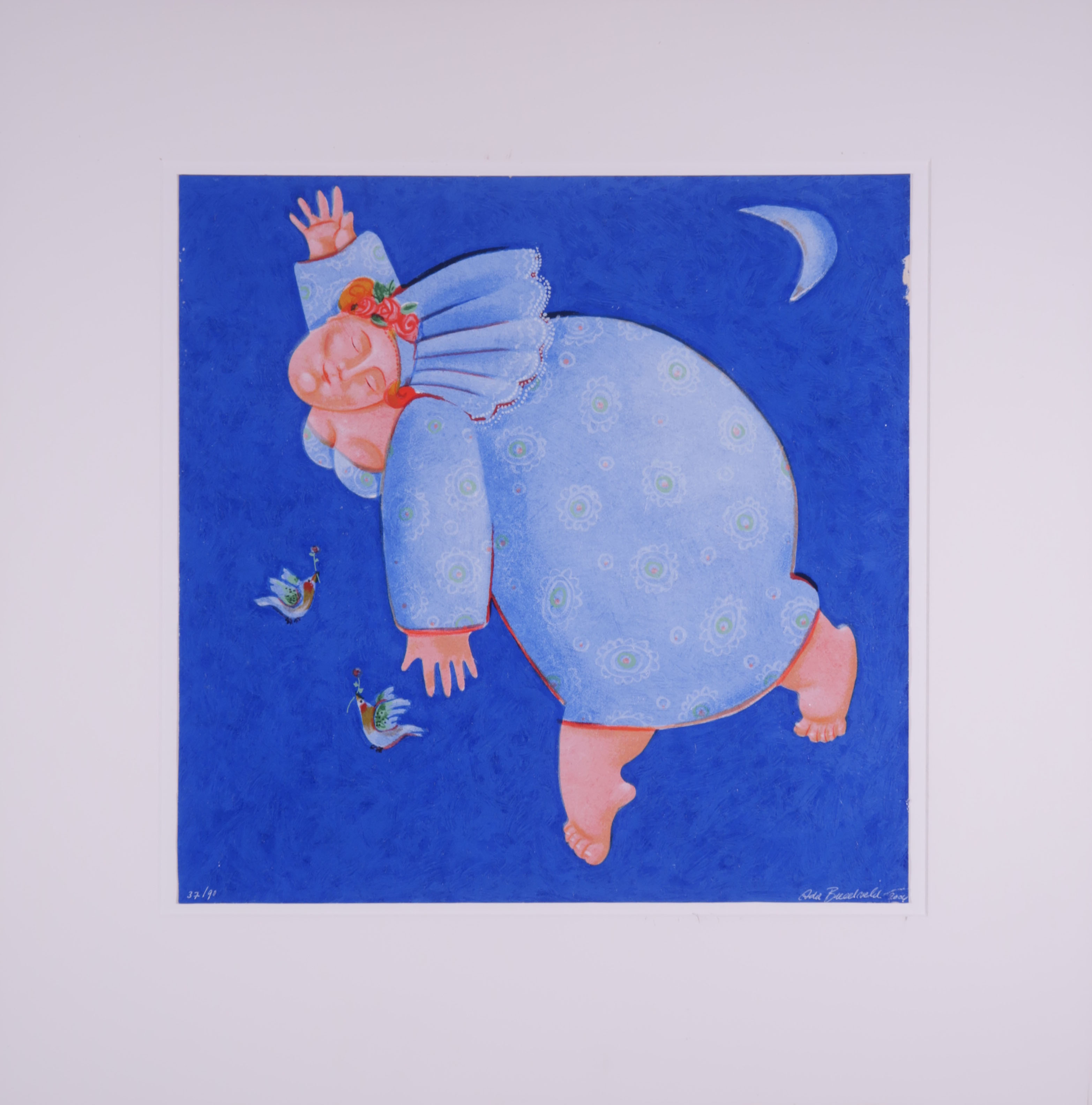 Ada Breedveld - Zeefdruk, Zonder titel kopen? Bied vanaf 20!