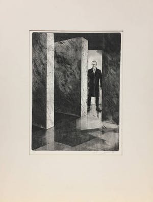 Ed van der Kooy - 2 etsen. Uit 1983 en 1984 kopen? Bied vanaf 1!