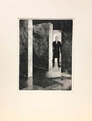 Ed van der Kooy - 2 etsen. Uit 1983 en 1984 verkocht voor € 1!
