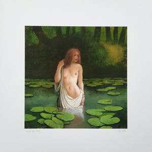 Fred de Heij - Waterlelie - oplage 56/75 - 21484 kopen? Bied vanaf 50!