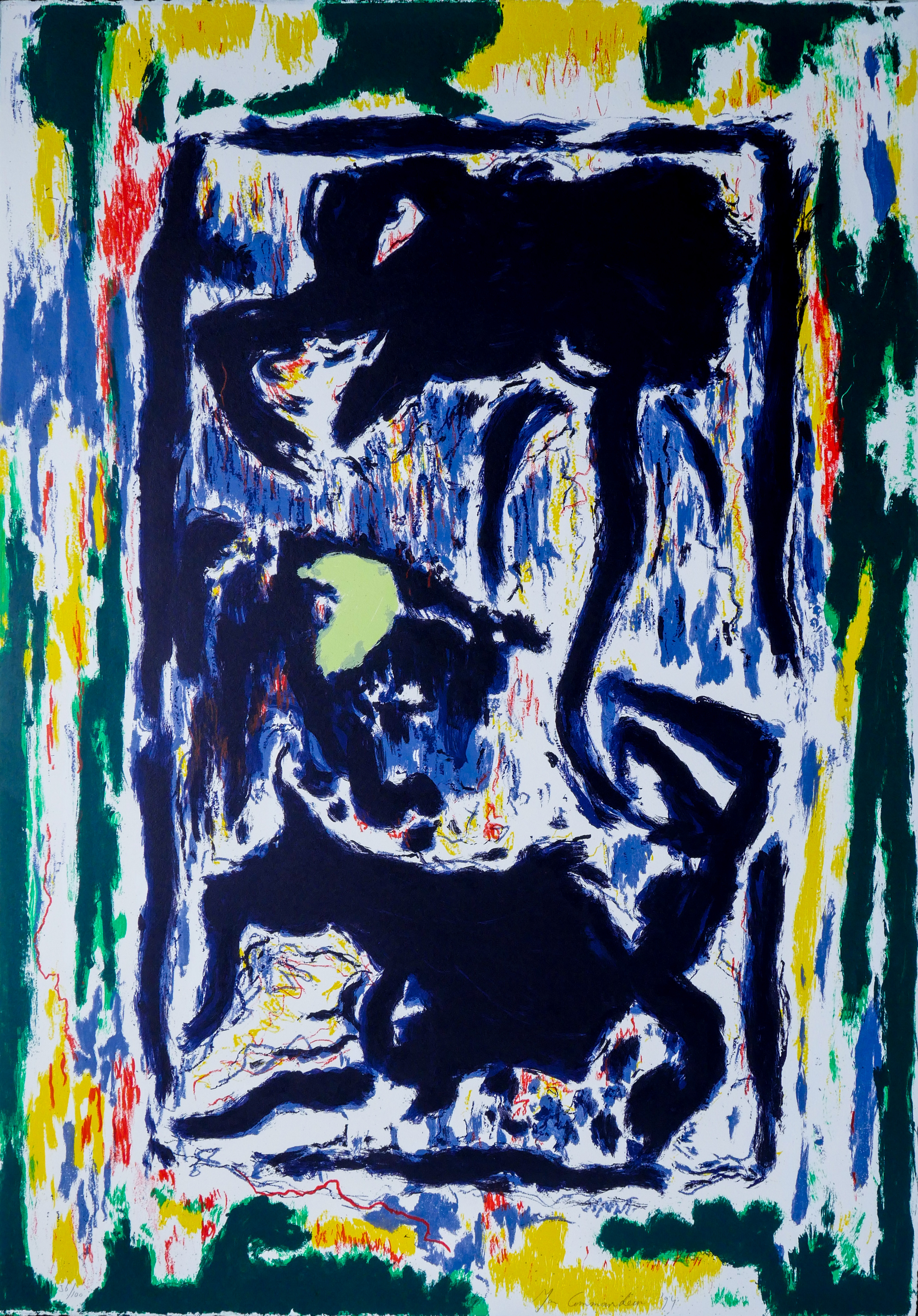 Jan Commandeur - zonder titel verkocht voor € 45!