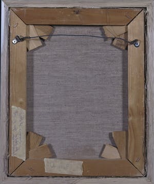 Netty Michels - Olieverf op doek, Man met hond kopen? Bied vanaf 50!