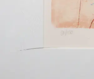Peter Schenk - Zeefdruk, Compositie I - Ingelijst (Groot) kopen? Bied vanaf 1!