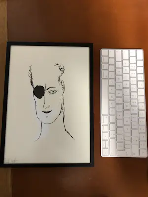 Henk Visch - Portret uit de reeks To You kopen? Bied vanaf 40!