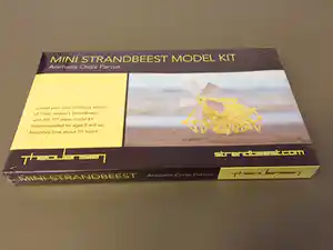 Theo Jansen - Mini Strandbeest Modelkit, de originele (nog geseald) verkocht voor € 55!