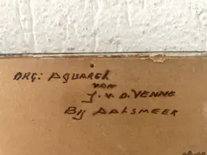 Jacqueline van der Venne - Boer in roeiboot bij Aalsmeer kopen? Bied vanaf 75!