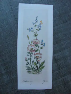 Paul Sollmann - 15 etsen van verschillende Duitse kunstenaars kopen? Bied vanaf 30!