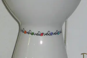 Delphine Boël - Vaas 'Love' (mooi Valentijnscadeau) incl. certificaat en verpakking kopen? Bied vanaf 55!