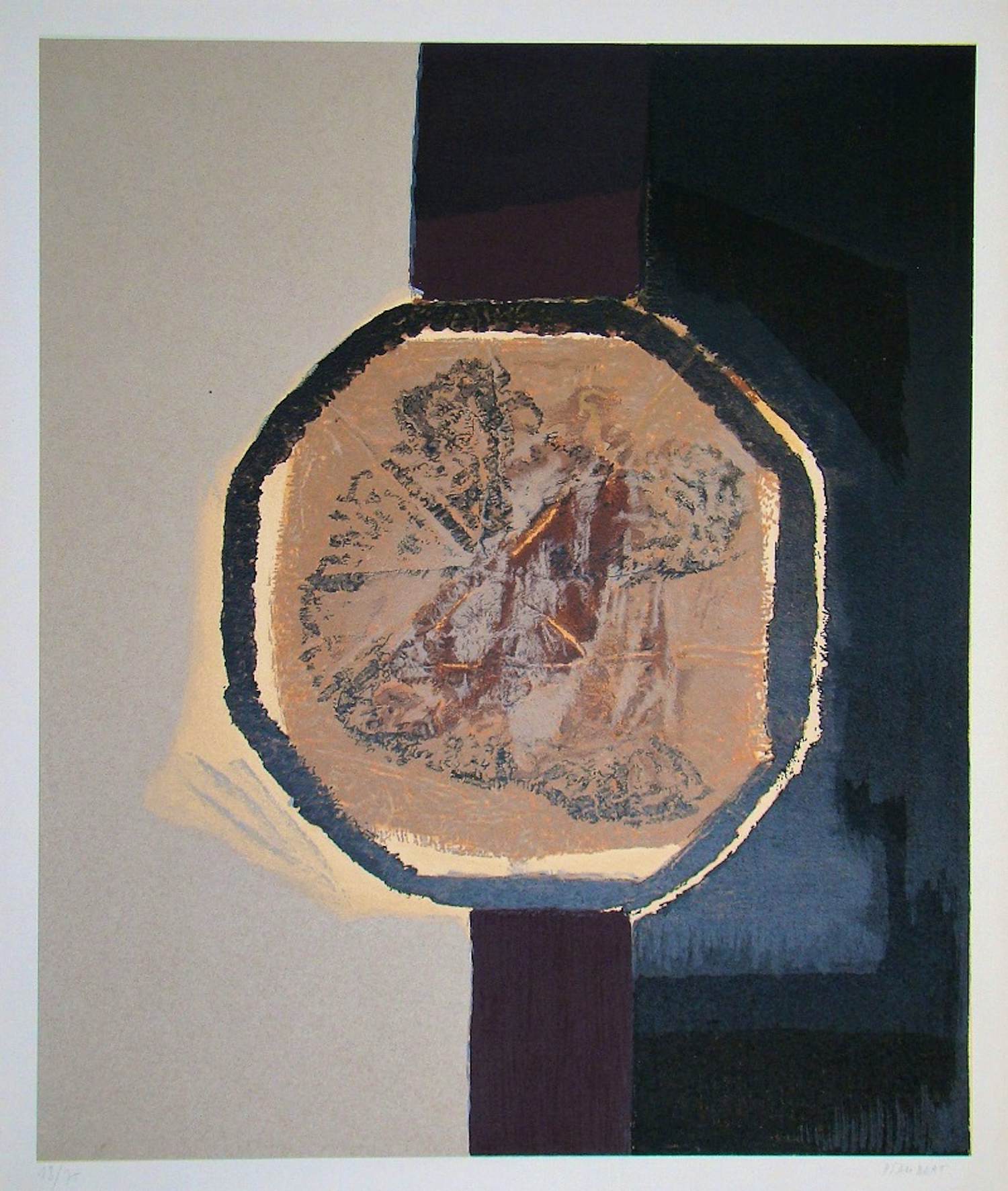 Jean Piaubert - Discipline de Bonheur I.- 1964 - Originele zeefdruk, handgesigneerd en genummerd kopen? Bied vanaf 120!