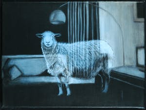 Jeannet van der Perk - Acryl op doek, Somewhere out there I kopen? Bied vanaf 100!