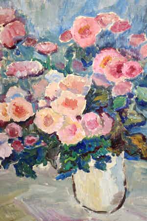 Lide Tulp - Rozen impressie verkocht voor € 90!